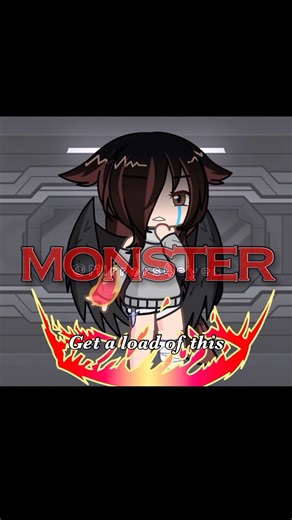 (Glitches⚠️) “Get a load of this monster.” Gacha - Lab experiment lore #gacha #gachatrend #animation
