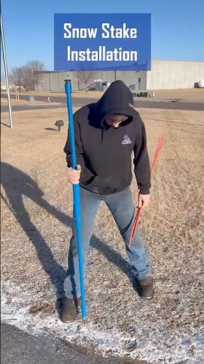 How to Install Snow Stakes: Pounder vs Drill
