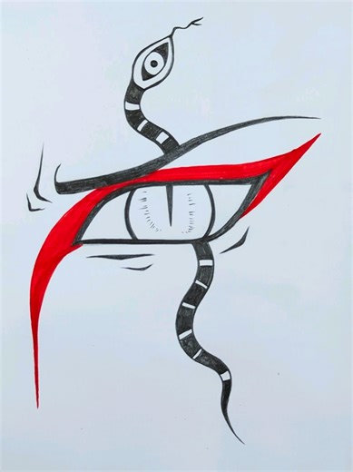 Orochimaru’s Snake Eye Drawing Tutorial