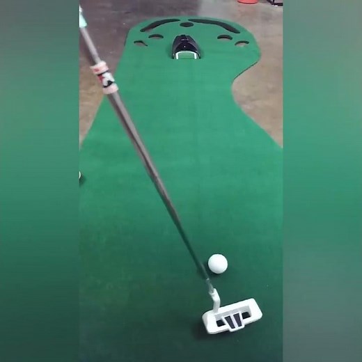 Golf Automatic Ball Return Putter Set 3 Section Detachable Right Hand Putter & Ball & Return Machine