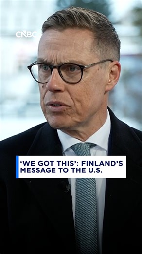 Finnish President Alexander Stubb has a clear message for the U.S. when it comes to protecting NATO’s border with Russia: “We’ve got this.” | CNBC International