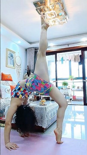 Yoga Split and Handstand Challenge for Flexibility & Strength #shorts