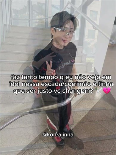 e ele ainda ficou preso 💔 || #changbin #straykids #kpop #naoflopa