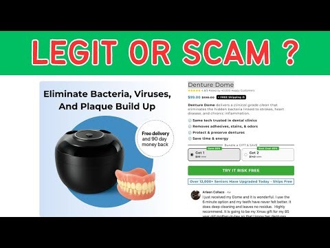 Ploise Denture Cleaner Reviews - Is It Legit or a Scam?