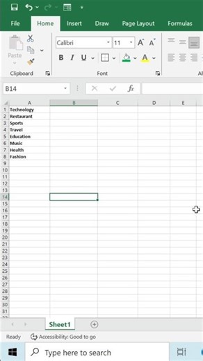 How to Convert Column Data into Rows in Excel