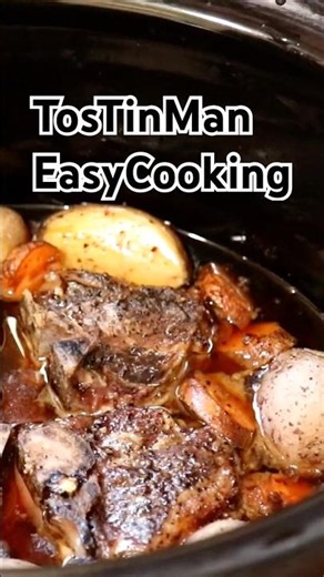 EASY Slow Cooker Lamb Chops Dinner 🍽️