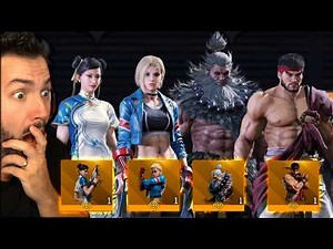 Unlocking EVERY Streetfighter Legendary in COD Mobile