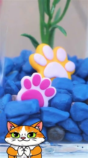 DIY Mini Fish Tank in Minutes ⏱️✨ #shorts