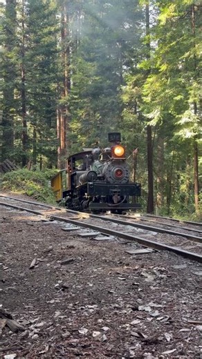 Dixiana 1 climbs the 8% grade to the tip of bear mountain