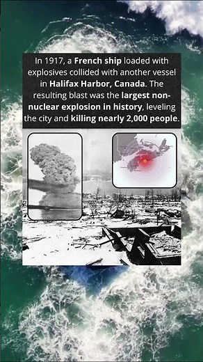 The 1917 Halifax Explosion A City Obliterated in Seconds 💥🇨🇦