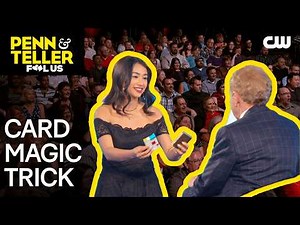 Magician Anna DeGuzman Performs Card Magic Tricks | Penn & Teller: Fool Us | The CW