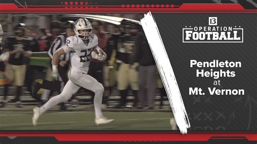 Pendleton Heights dominates Mt. Vernon 45-14 to advance to sectional semifinal | Operation Football