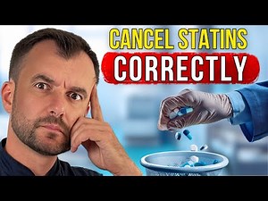 How to STOP TAKING STATIN safely: step-by-step algorithm from a doctor