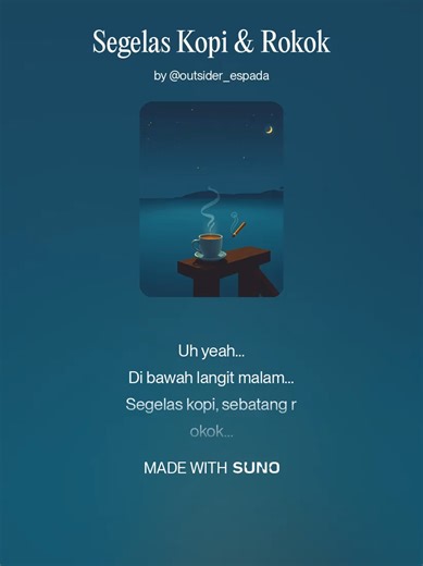 Segelas Kopi & Rokok: Nikmati Musik Reggae