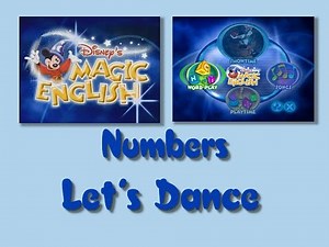 Magic English Numbers, Word Play - Let´s Dance.