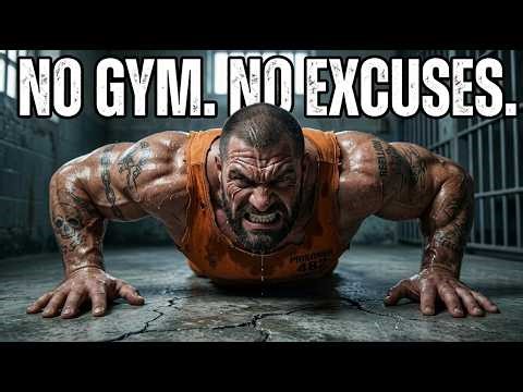 How to Build a 'Convict' Body on a Cement Floor | No Gym Motivation