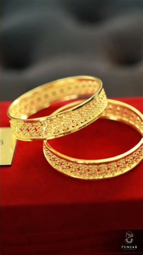Bridal Gold Bracelet | 22kt Wedding Jewellery at Punjab Jewellers