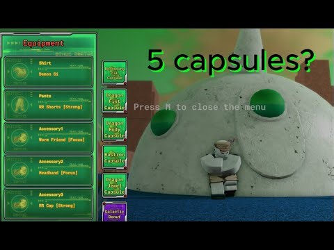 Dragon ball final stand remaster - how to use 5 capsules