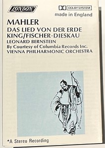 Mahler - James King, Dietrich Fischer-Dieskau, The Vienna Philharmonic Orchestra, Leonard Bernstein - Das Lied Von Der Erde