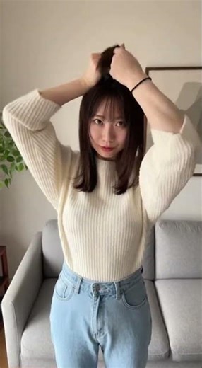 Adjusting Hair