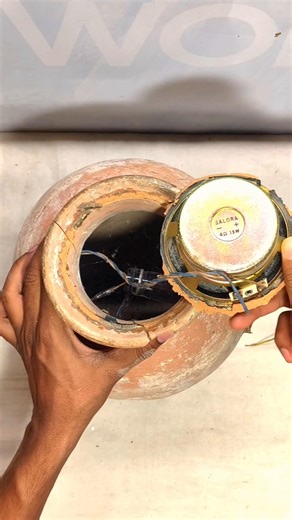 Woofer open from Matka 🎧 #shortsfeed #bass #jblhardbass #basstest #dj #speaker #sound #electrician