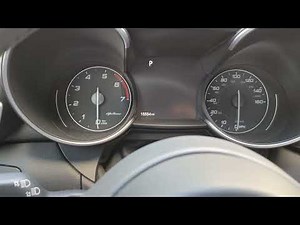 How to reset the service on the Alfa Romeo Stelvio.