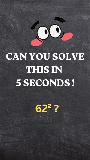 Easy Square calculation trick #tricksbank