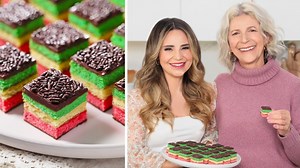 3.9K views · 293 reactions | These Italian flag cookies are so good, you'll forget all about pizza! (Just kidding, who could forget pizza?)  | Rosanna Pansino | Facebook