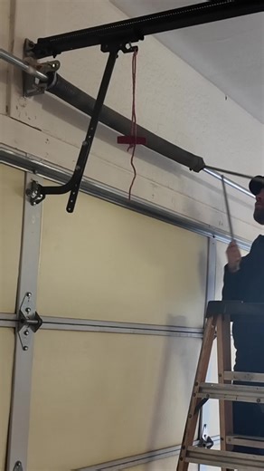 This is NOT the kind of error you want to see on your garage door. 💀 That snap you just heard? That’s a torsion spring releasing energy equivalent to lifting 250–400 pounds in a split second. ⚙️ Garage door springs are wound tight — up to 30 quarter-turns — storing immense torque to lift your door smoothly. When one fails, it can send metal flying with enough force to cause serious injury or damage. 😳 So if your garage door won’t open, sits crooked, or you spot a gap in the spring… don’t touch