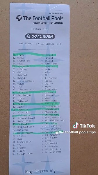 The Football Pools Tips on TikTok