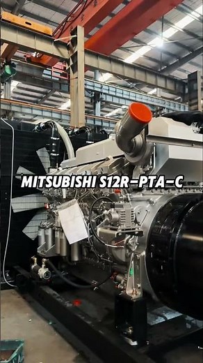 1375KVA Mitsubishi S12R-PTA-C: The Ultimate V12 Diesel Generator ⚡