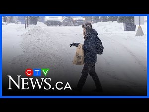 Active weather across the country | Milder temperatures and rain in the west, heavy snow in the east