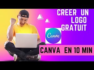 CREER UN LOGO COMME UN PRO EN 10 MIN GRATUITEMENT AVEC CANVA 2023