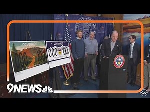 Colorado unveils 150th anniversary license plates