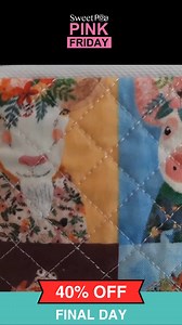 Our quilted zipper purse is fast becoming a favourite 😍 Perfect for showing off a feature fabric or creating a quick handmade Christmas gift 🎄 ✨ Brand new ✨ 40% off ⏰ Less than 24 hours left Grab yours before it’s gone! 💕 https://swpea.com/products/quilted-zipper-purse-5x7-6x10-7x12 | Sweet Pea Machine Embroidery