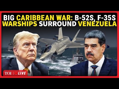 Trump's F-35 Jets Simulate Venezuela Strike; Maduro Activates S-300s As US bombers Move Into Range