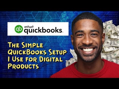 The Simple QuickBooks Setup I Use for Digital Products