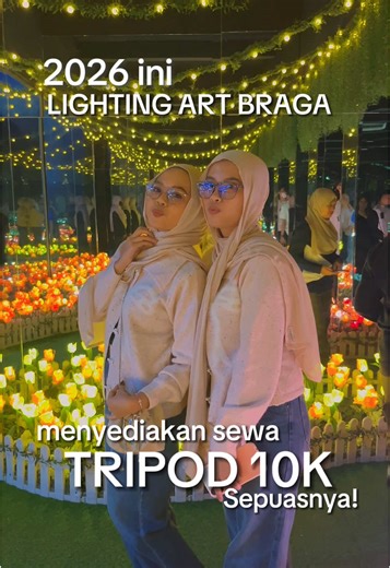 Sewa Tripod di Lighting Art Braga untuk Foto Keren!