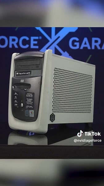 The latest episode of GeForce Garage is here with @peachietech as she details how she transformed a classic HP Pavillion computer into a sleeper beast! Enter to WIN this sleeper build by liking this post commenting #GeForceDay!