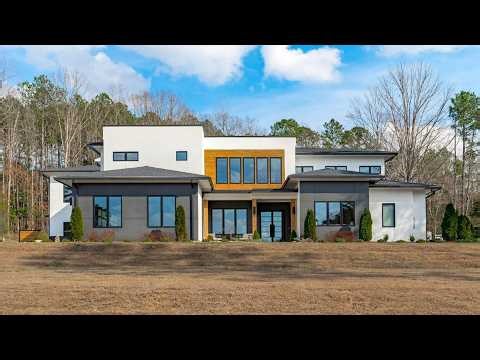 TOUR a MODERN $3.145M Apex Home | Carolina Crossings | NC Real Estate | REESE JAHOO TOURS
