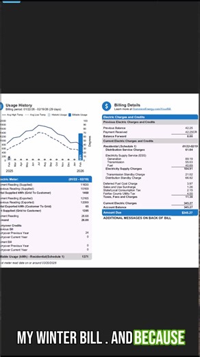 My Highest Electric Bill… AFTER Solar
