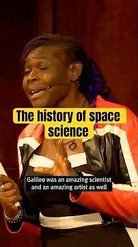 The history of space science with Maggie Aderin Pocock #shorts #spacescience