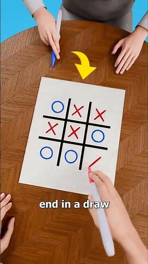 How to Win Tic Tac Toe Fast 😳 #shorts #ytshots