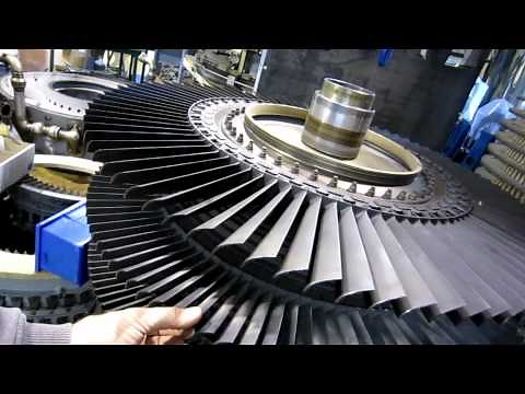 Jet engine turbine blade noise