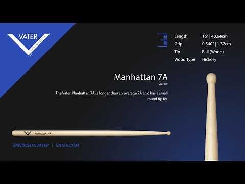 Vater Tip Sound - Manhattan 7A (Wood Tip)