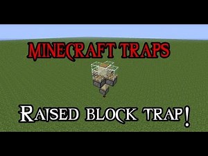 Minecraft Traps: Raised floor trap!!