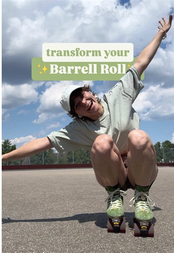 Transform Your Barrel Roll into a Straight Line Skating