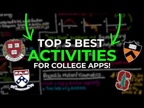 Top 5 BEST Extracurricular Activities to STAND OUT in 2025