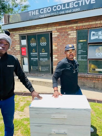 Our New Carpenters First Project from @Katleho Technical Institute 🫡💚❤️ here at The CEO Collective This goes for only M1900 re fumaneha ha Matala you can all call or WhatsApp us on 26658413680/ 26662438112 | The CEO Collective