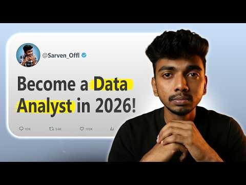 Data Analyst Full Guide 2026 (FREE) | Skills, SQL, Power BI, Portfolio & AI #dataanalyst #analytics